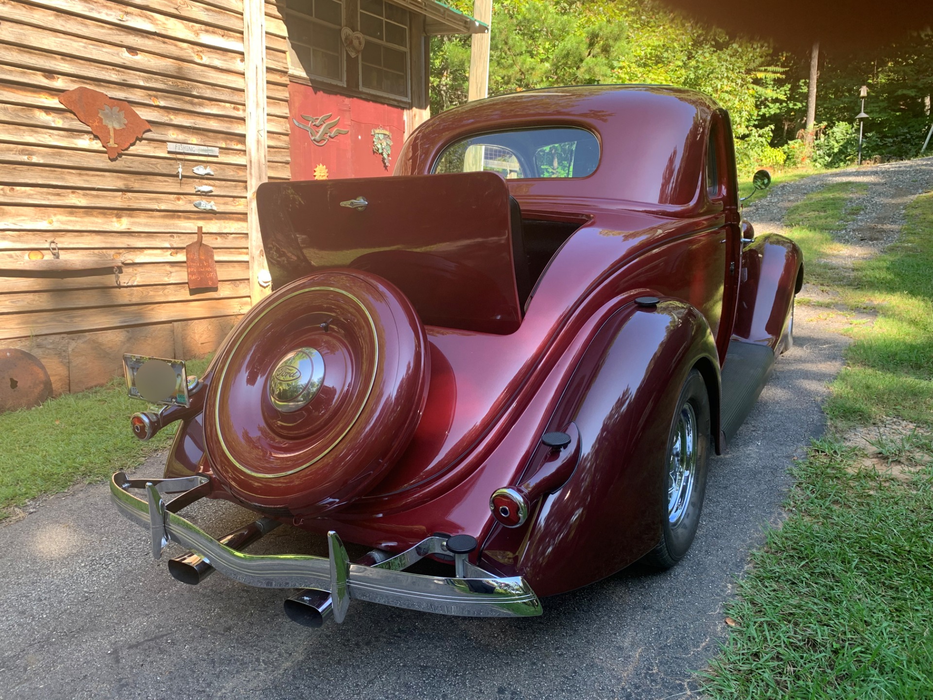 Used 1936 Ford 5 Window Rumble Seat Coupe For Sale 39500 Classic Lady Motors Stock J101 3317