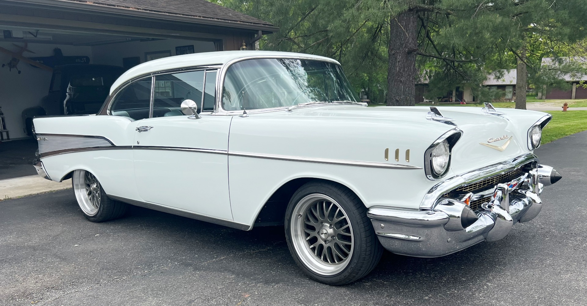 Used 1957 Chevrolet Bel Air For Sale ($55,000) | Classic Lady Motors ...