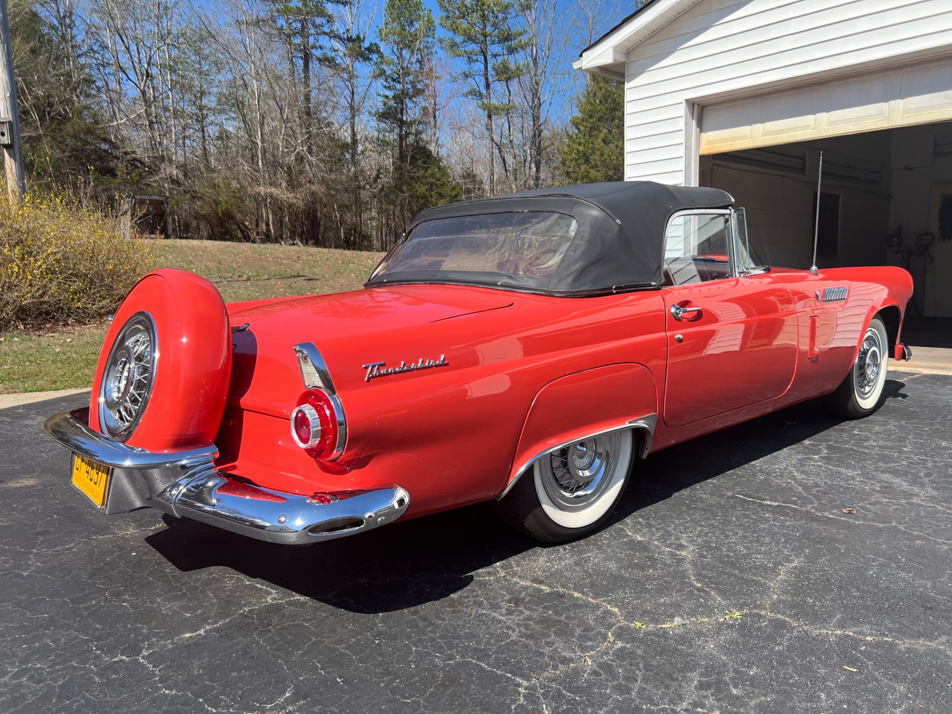 Used 1956 Ford Thunderbird Convertible For Sale ($48,000) | Classic ...