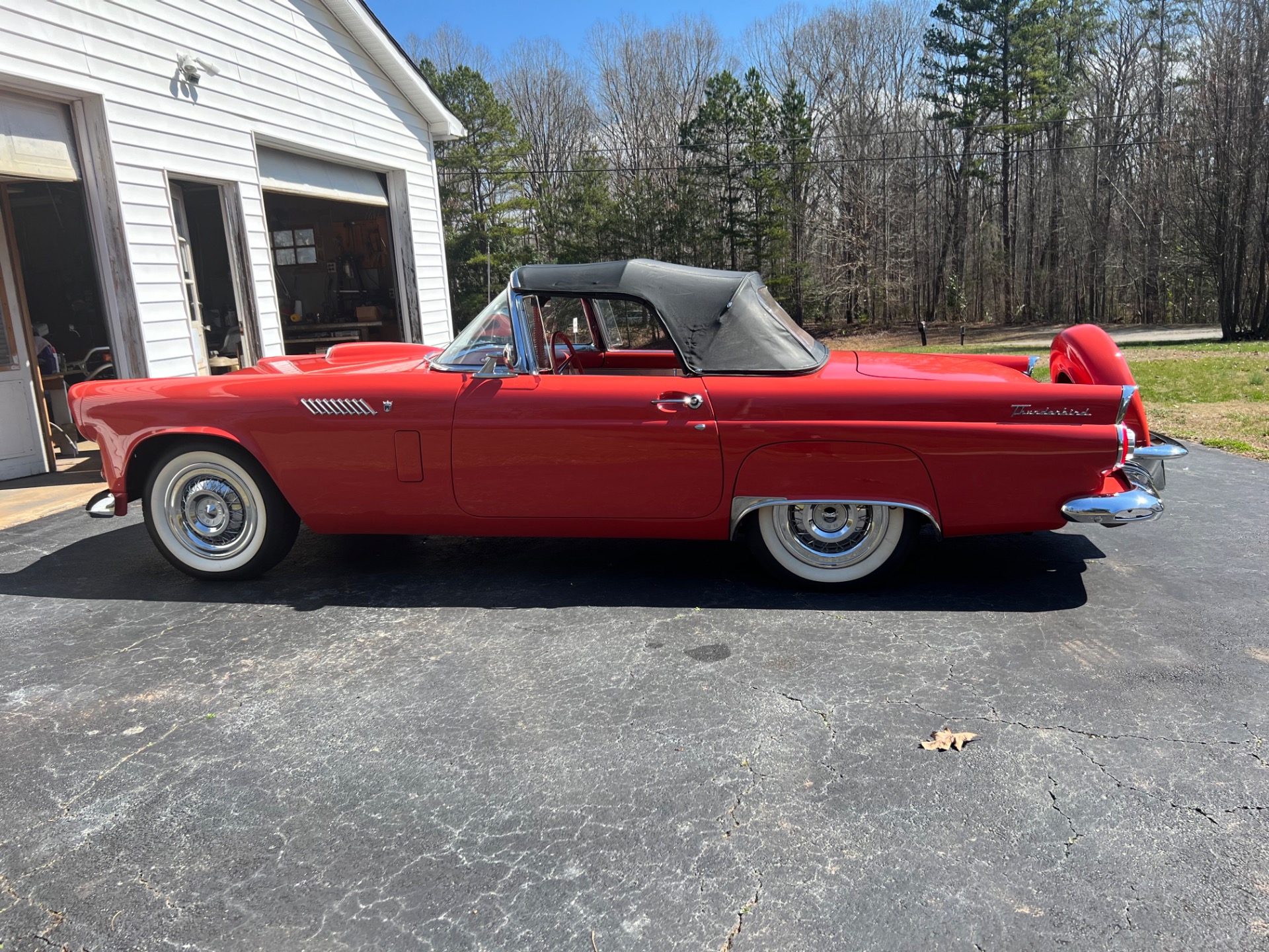 Used 1956 Ford Thunderbird Convertible For Sale ($48,000) | Classic ...